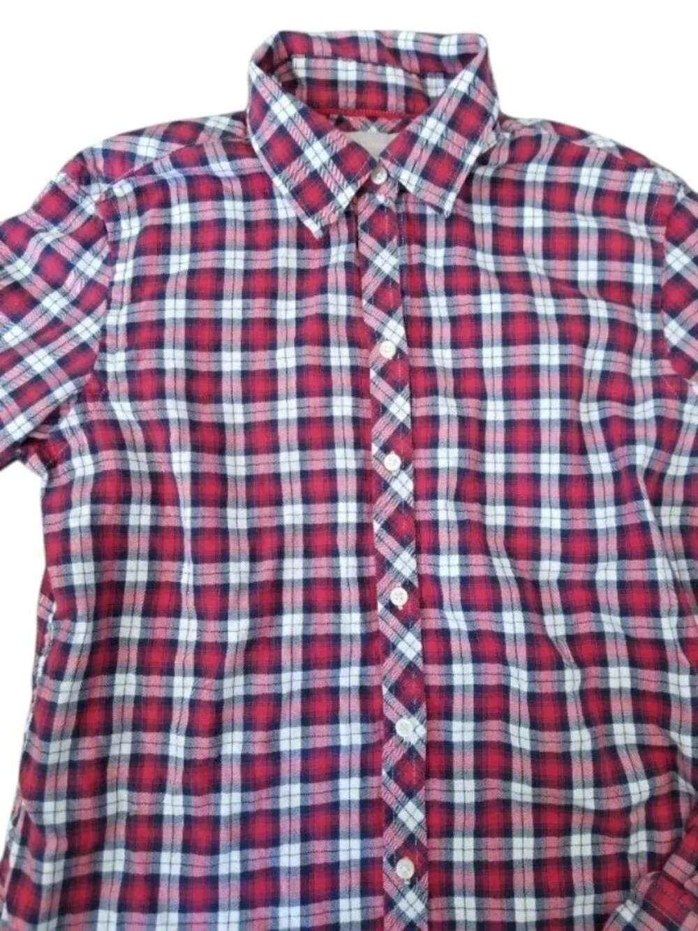 Banana Republic red navy